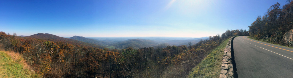 Blue Ridge Mountains Panorama